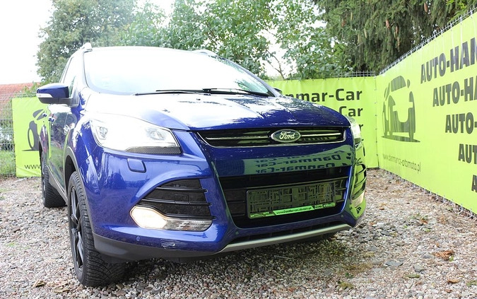 Ford Kuga cena 64900 przebieg: 166000, rok produkcji 2015 z Karlino małe 562